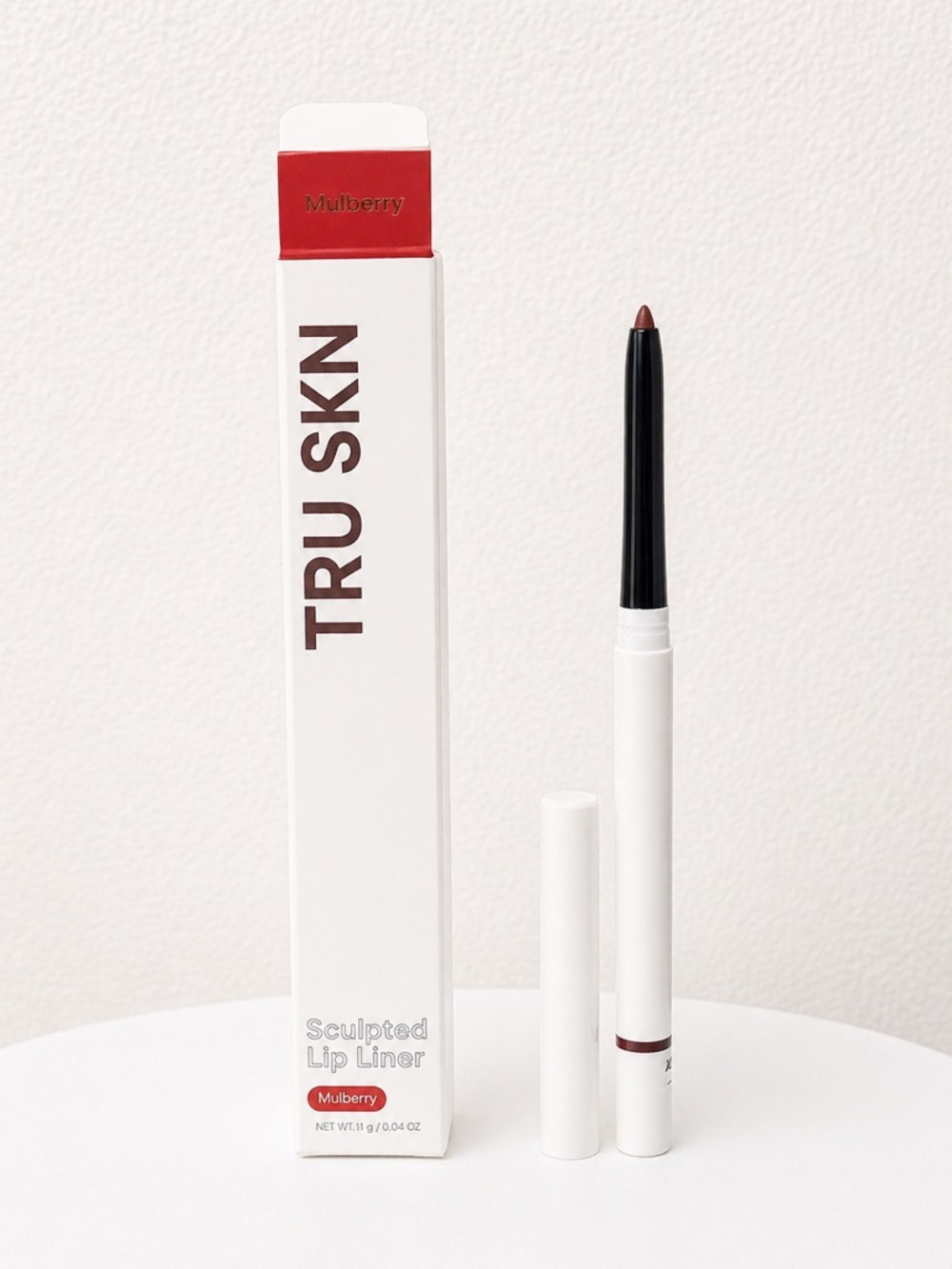 Creamy Retractable Lip Liner — Deep Plum Shade